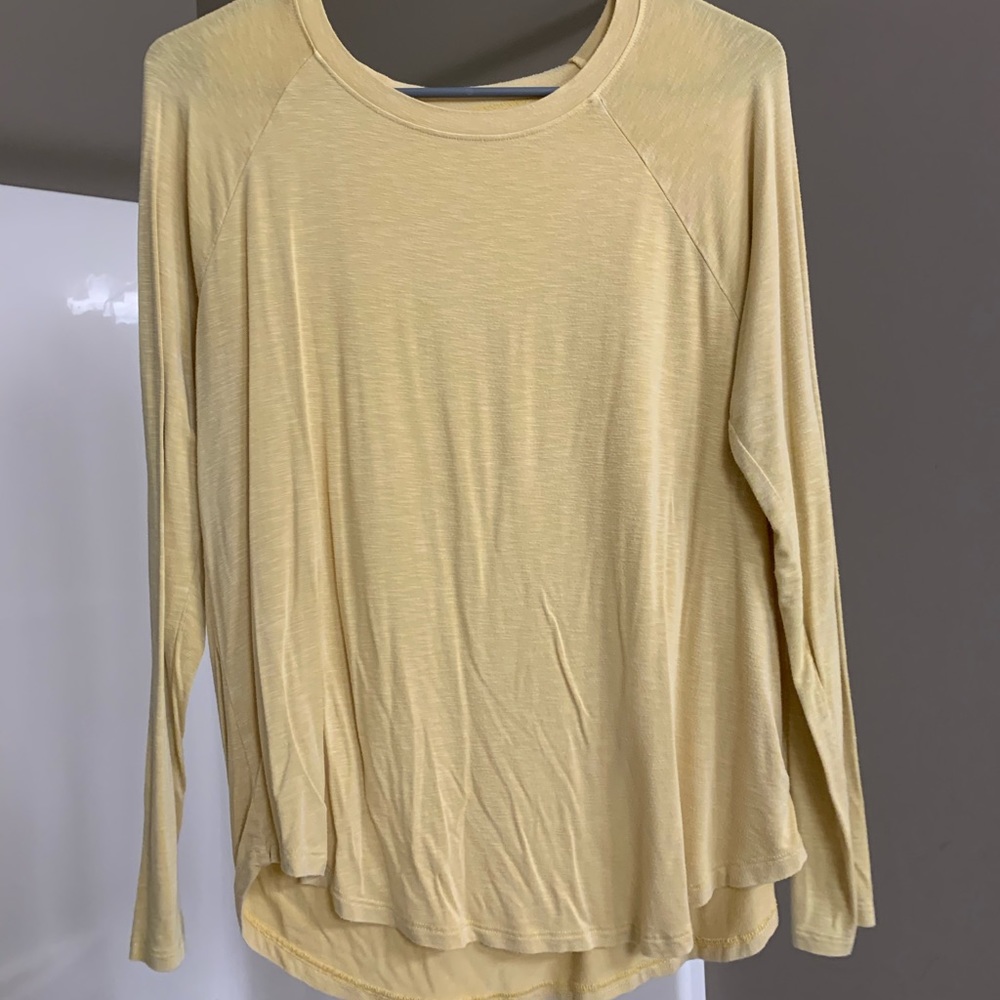 Yellow American Eagle long sleeve